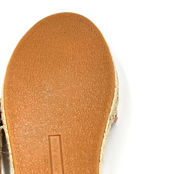 Avec Les Filles Womens Size 8M Pink Flats Espadrilles Sandals Shoes - Picture 11 of 12